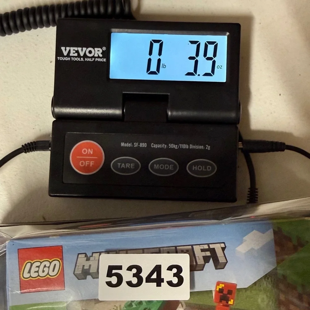 Lego box shows